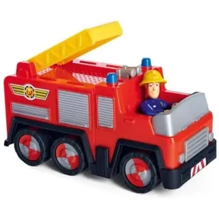 Simba - Feuerwehrmann Sam – Mini-LKW Jupiter – Fahrzeug 17 cm – Figur Sam inklusive – 109252505038