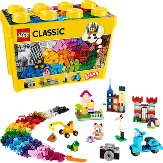 LEGO Classic 10698 LEGO® Große Bausteine-Box Bausatz, Mehrfarbig