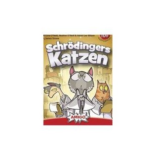 AMI02352 - Schrödingers Katzen, Kartenspiel, 2-6 Spieler, ab 10 Jahren