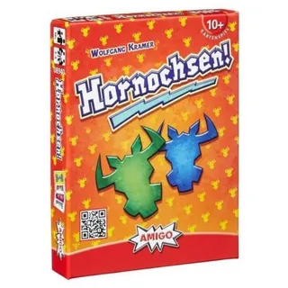 AMIGO Spiel, Familienspiel 6100011 - Die Hornochsen, Kartenspiel, für 2-6 Spieler,..., Strategiespiel bunt