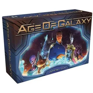 Age of Galaxy, Brettspiel, für 1-4 Spieler, ab 12 Jahren (DE-Ausgabe)