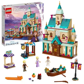 LEGO 41167 Disney Frozen ll Schloss Arendelle, Elsas Schloss aus Einkönigin 2 mit Prinzessinnen Anna und Elsa als Mini-Puppen, Spielzeug ab 5 Jahre - Bunt