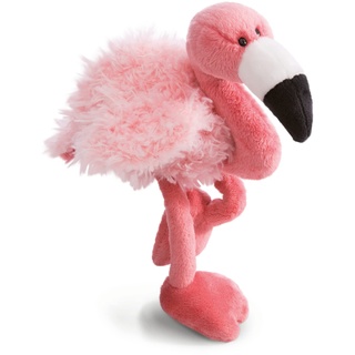 NICI 48395 Kuscheltier 25 cm Plüschtier für Mädchen, Jungen & Babys – Flauschiger Stofftier Flamingo zum Spielen, Sammeln & Kuscheln – Gemütliches Schmusetier