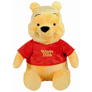 Simba 6315872658 - Disney Winnie the Pooh, 61cm Puuh Bär, Plüschtier, Kuscheltier, Teddybär, ab den ersten Lebensmonaten