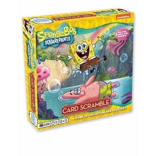 Aquarius SpongeBob Brettspiel Card Scramble *Englische Version*