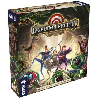 Devir - Dungeon Fighter 2. Ed, Brettspiel, Brettspiel mit Freunden, lustiges Brettspiel, Brettspiel 8 Jahre (BGDUFSP)