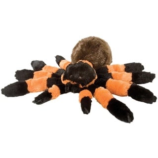 Wild Republic 11505 Plüsch Tarantel Spinne ca. 30cm Kuscheltier - Schwarz