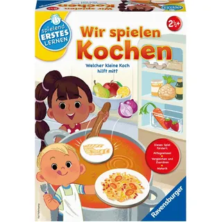 Ravensburger 24734 - Wir spielen Kochen - Lernspiel für Kinder ab 2,5 Jahren, Spielend Erstes (Deutsch)