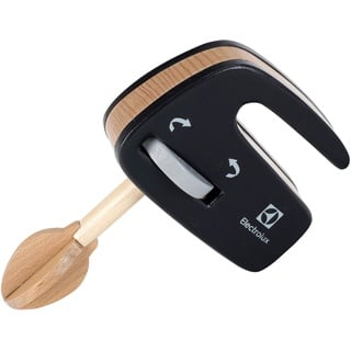 Theo Klein 7402 Electrolux Handmixer, Holz | Mixer mit drehbarem Quirl | Zubehör für Kinder- und Spiel-Küchen | Spielzeug für Kinder ab DREI Jahren