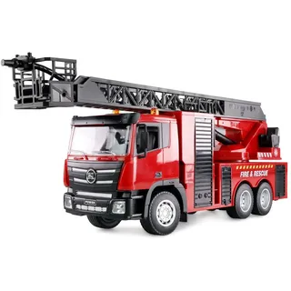 Feuerwehr Drehleiterfahrzeug mit Spritzfunktion, 1:18 RTR