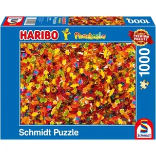 SCHMIDT SPIELE 59980 Erwachsenenpuzzle 1000 Teile Haribo: Phantasia