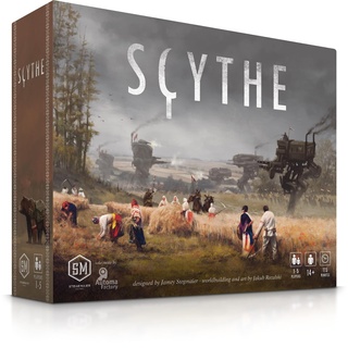 Stonemaier Games , Scythe , Board Game , Ages 14+ , 1-5 Players , 90-115 Minutes Playing Time