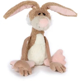 Kuscheltier SIGIKID "BeastsTown - Hase, Lazy Bunny" Plüschfiguren beige (beige/weiß) Kinder Made in Europe