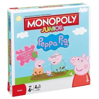 Monopoly Junior - Peppa Pig/Gurli Gris (ENG)
