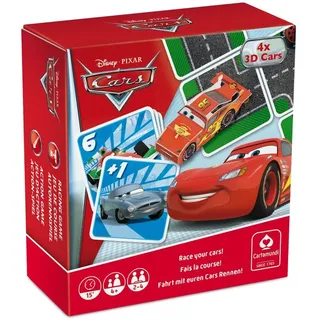 ASS Altenburger 22501639 - Disney Pixar Cars, 2 in 1 Game Box, Reisespiel