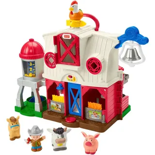 Fisher-Price® Lernspielzeug Little People Bauernhof, mit Licht und Sound, inklusive Tiere bunt