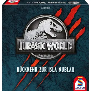 Schmidt Spiele Jurassic World: Rückkehr zur Isla Nublar, Brettspiel, Familie, 9