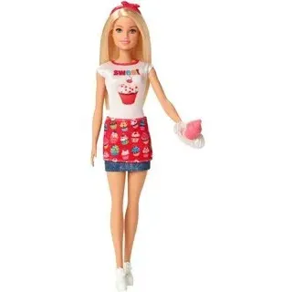 MATTEL FHP65 Barbie "Cooking & Baking" Bäckerin Puppe