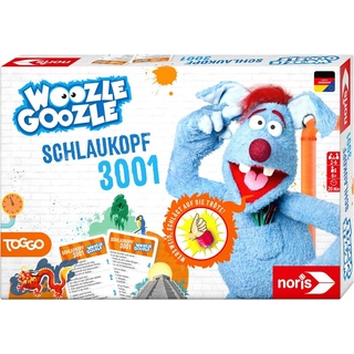 Noris Spiel, Lernspiel Woozle Goozle, Schlaukopf, Made in Germany bunt