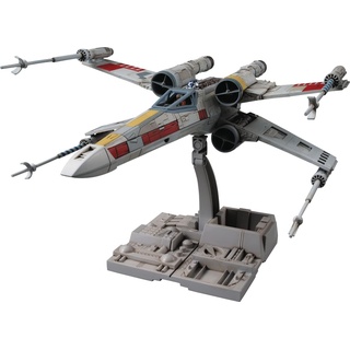Bandai - Star Wars X-Wing Starfighter 1:72, Kunststoff- Model-Kit