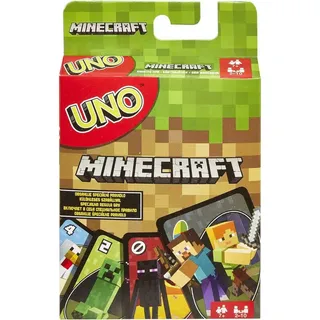 Mattel games Spielesammlung Mattel games Spiel, Familienspiel UNO Minecraft