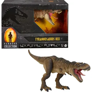 Jurassic World HFG66 - Hammond Collection Tyrannosaurus Rex Figur Jurassic Park, Premium-Look, beweglich und realitätsgetreu, für Kinder ab 8 Jahren und Erwachsene