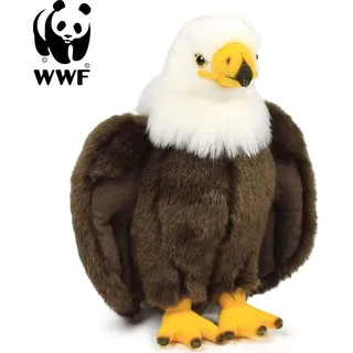 WWF Plüschtier Weißkopfseeadler (23cm) Kuscheltier Stofftier Adler Vogel - Braun