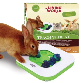 Living World 3in1 interaktives Spielzeug, für Kaninchen, Chinchillas, Meerschweinchen und Ratten