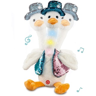 Brigamo Tanzende Ente mit integrierten Songs, Dancin Duck Tanzt und spricht nach was du sagst
