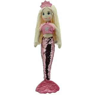 Sweety-Toys Meerjungfrauenpuppe Sweety Toys 11889 Stoffpuppe Meerjungfrau Prinzessin 70cm rosa rosa