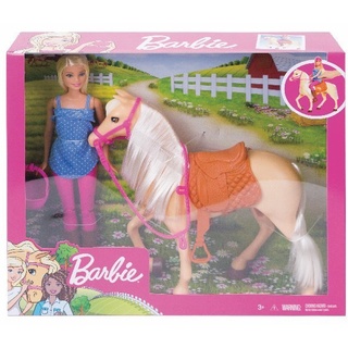 Mattel Barbie - Barbie Pferd & Puppe
