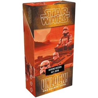 Asmodee Unlock! Star Wars: Geheime Mission auf Jedha, Kartenspiel, Sammlerstücke