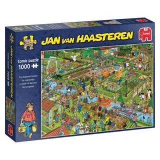 Jumbo Puzzle Jan van Haasteren - Gemüsegarten, 1000 Teile, ab 12 Jahre