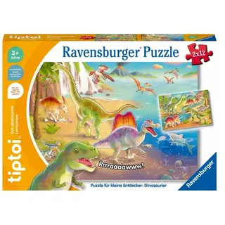 Ravensburger tiptoi - Puzzle für kleine Entdecker: Dinosaurier