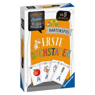 Ravensburger Spiel, Kinder Kartenspiel Lernen Lachen Selbermachen Erste Buchstaben 80659