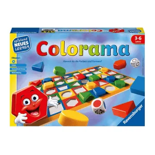 Colorama - Kennst du die Farben und Formen? Spielend Neues Lernen