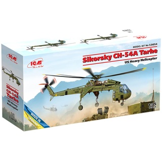 ICM - Modell Hubschrauber Sikorsky Ch-54a Tarhe Us Heavy Helicopter 53054 1/35. Modell Panzer Promo