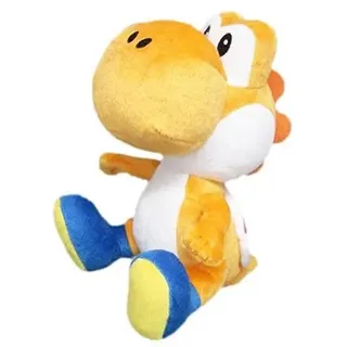 PLÜSCH NINTENDO YOSHI 21CM ORANGE - Fanartikel - Orange/Weiß