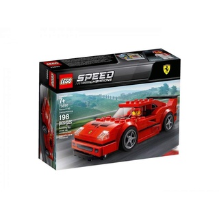 LEGO Speed Champions Ferrari F40 Competizione 75890 Building Kit , New 2019 (198 Piece)