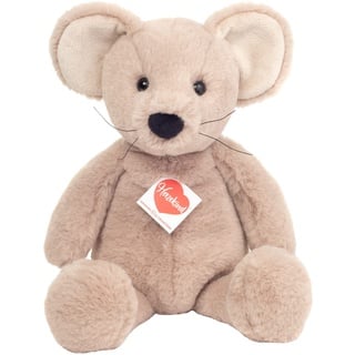 Teddy Hermann Herzekind 93948 Maus Mabel 32 cm, Kuscheltier, Plüschtier