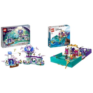 LEGO 43215 Disney Das verzauberte Baumhaus Set mit 13 Mini-Puppen & 43213 Disney Prinzessin Die kleine Meerjungfrau Märchenbuch Spielzeug