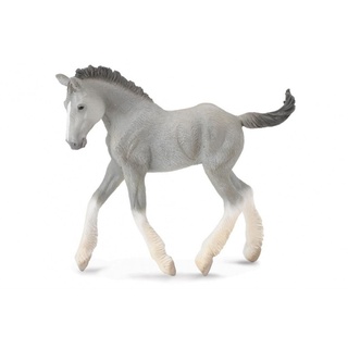 Collecta pferde: Shire Fohlen 10 cm grau, Farbe:grau