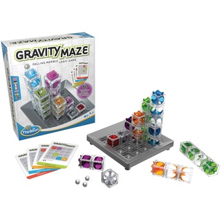 ThinkFun - 76433 - Gravity Maze - das spannende Kugellabyrinth für Mädchen und Jungen ab 8 Jahren. Gehirntraining mit einer Kugelbahn im neuen Verpackungsdesign