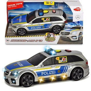 Dickie Toys Spielzeug-Polizei Mercedes AMG E43 blau|silberfarben