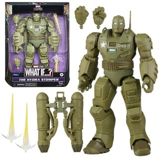 Marvel Legends Series 15 cm große Action-Figur, Hydra Stomper Spielzeug, Premium-Design, 15 cm große Figur, Rucksack, 4 Accessoires