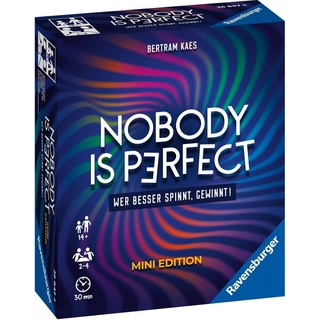 Ravensburger Spiel, Nobody is perfect Mini Edition, Made in Europe, FSC® - schützt Wald - weltweit bunt