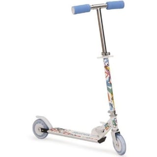 Moni Cityroller Kinderroller Magic PU-Räder, Scooter Höhe einstellbar, zusammenklappbar, PU-Räder 125 mm blau