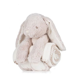 Mumbles Rabbit Blanket Stofftiere MM034 cream M - Weiß