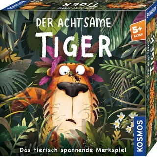 Kosmos 683726 Der achtsame Tiger - Das tierisch spannende Merkspiel, Brettspiel für Kinder ab 5 Jahre, Kinderspiel, Memo Spiel mit den Charakteren aus dem Buch Der achtsame Tiger