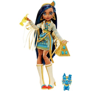 Mattel® Anziehpuppe Monster High, Cleo de Nile mit Hund bunt
